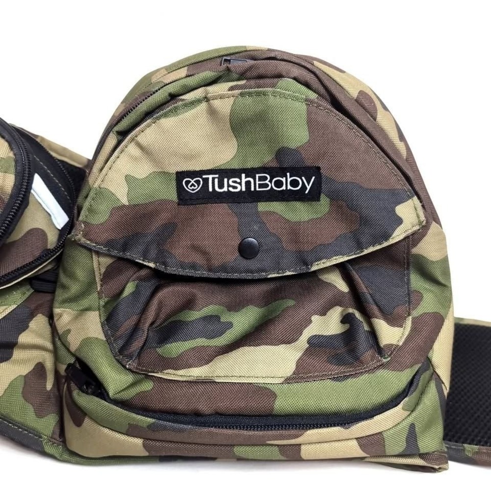 Tushbaby Hip Carrier Camo Baby Toddler Seat Ergonomic Tactical Camouflage